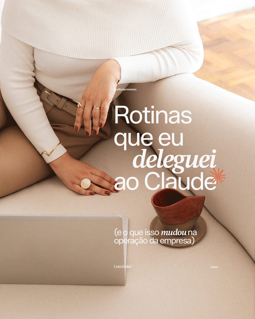 Rotinas que eu deleguei ao Claude (e o que isso mudou na operação da empresa)